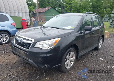 2015 Subaru Forester 2.5I из США, поврежденный, VIN JF2SJABC8FH545989